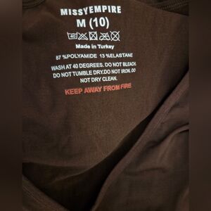 Brown Long Sleeve Jumpsuit